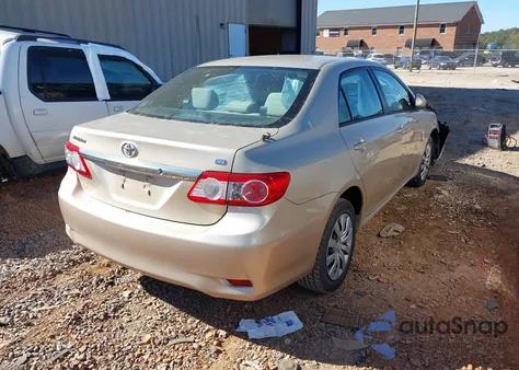 2012 Toyota Corolla Le from USA, damaged, VIN 2T1BU4EE0CC865201